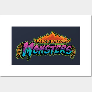 Paul's Balcony Monsters Posters and Art